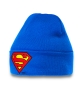 Preview: DC - Superman - Logo - knitted hat embroidered Kids - azure blue
