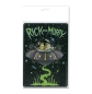Preview: Rick & Morty - Spaceship - Blechschild A5