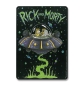 Preview: Rick & Morty - Spaceship - Blechschild A5