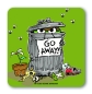 Preview: Sesame St - Oscar - Go Away - Coasters - coloured