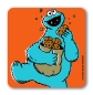 Preview: Sesame St - Cookie Monster - Cookies - Untersetzer - farbig
