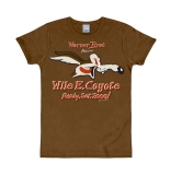 Looney Tunes - Coyote - T-Shirt Slimfit - mustang brown