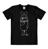 Maus - Outline - T-Shirt Easyfit - black