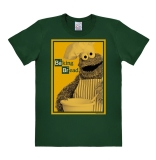 Sesame St - Cookie Monster - Baking Bread - T-Shirt Easyfit - dark green