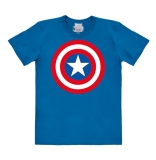 Marvel - Captain America - Shield - T-Shirt Easyfit - azure blue