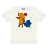Maus - Maus & Elefant - T-Shirt Children - almost white