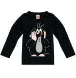 Der kleine Maulwurf - Oh! - Longsleeve Children - black