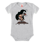 Der kleine Maulwurf - Babybody - grey melange