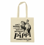 Pippi Langstrumpf - Don't Worry - Bag - natural