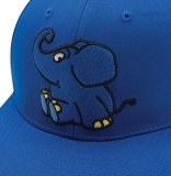 Maus - Elefant - Sitzt - Snapback Cap koaa - farbig