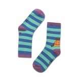 Maus - Streifen - Socks koaa - farbig