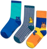 Maus - Kleine Freunde - 3er Set - Socks koaa - farbig
