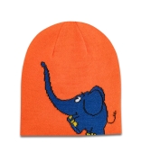 Maus - Elefant - Silhouette - Reversible Beanie koaa - farbig