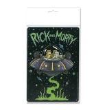 Rick & Morty - Spaceship - Blechschild A5