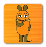Maus - Untersetzer - farbig