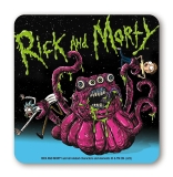 Rick & Morty - Monster - Coasters - coloured