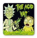 Rick & Morty - The Acid Vat - Coasters - black