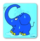 Maus - Elefant - Duscht - Coasters - coloured