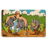 Asterix - Boar Hunt - Frühstücksbrettchen - farbig