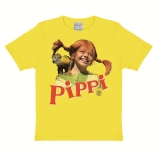 Pippi - Nilsson - T-Shirt Children - fresh yellow