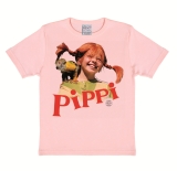 Pippi - Nilsson - T-Shirt Children - pastel pink