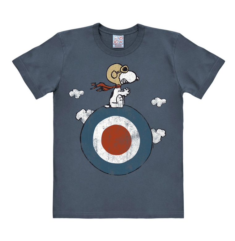 Peanuts - Snoopy / Target - T-Shirt Easyfit - medium blue