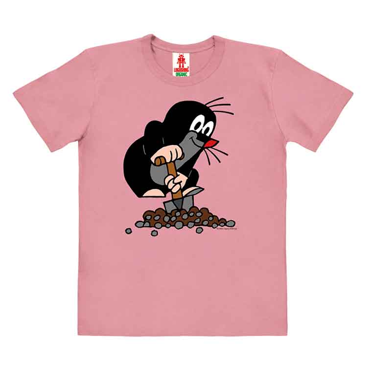 Der Kleine Maulwurf - T-Shirt Children Organic - light pink