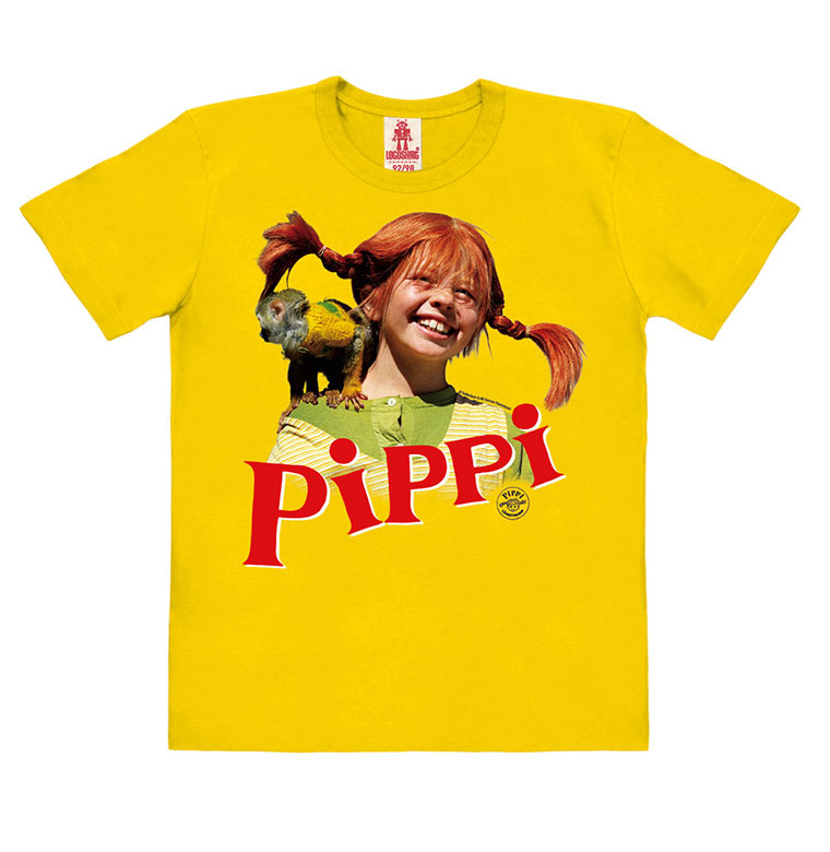 Pippi - Nilsson - T-Shirt Children Organic - fresh yellow