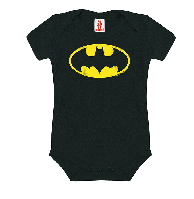 DC - Batman - Logo - Babybody - black