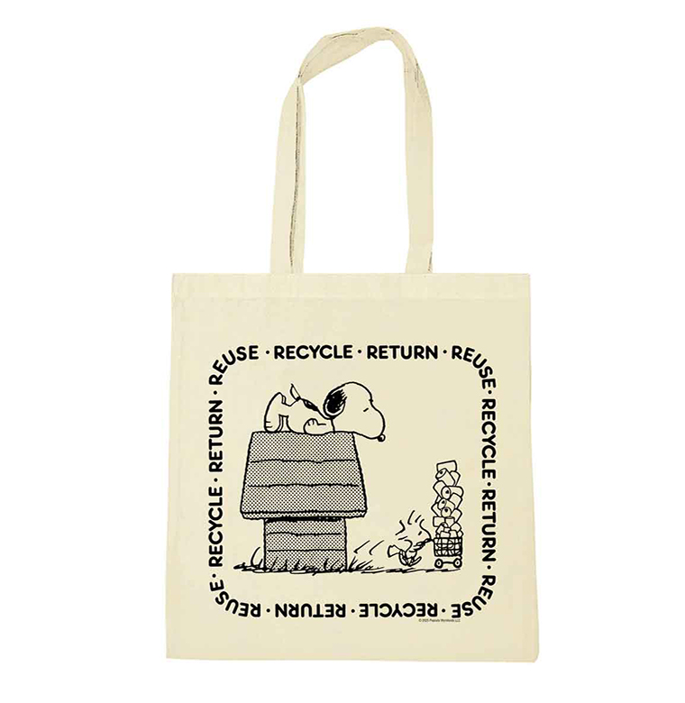 Peanuts - Reuse, Recycle, Return - Bag - natural