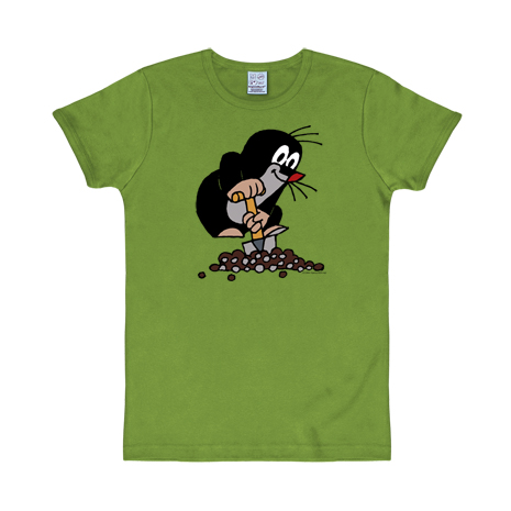 Der kleine Maulwurf - T-Shirt Slimfit - light olive
