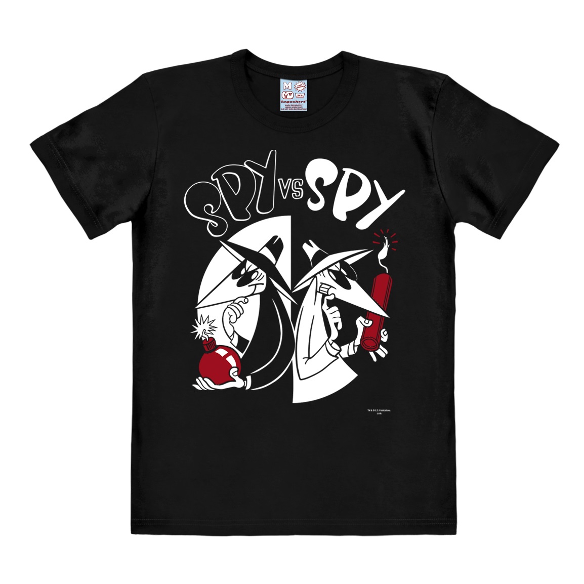 Spy vs. Spy - Bomb And Dynamite - T-Shirt Easyfit - black