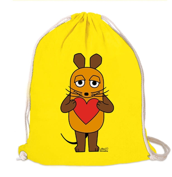 Maus - Love - Gymbag - fresh yellow