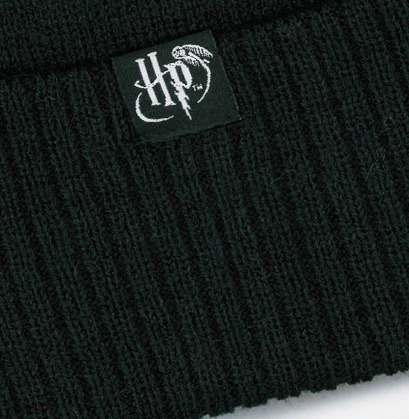 Harry Potter - 9 3/4 - Hogwarts Express - Knitted Hat Embroidered - black