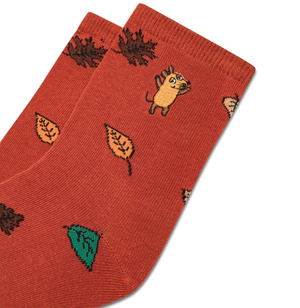Maus - Herbst - Socks koaa - farbig