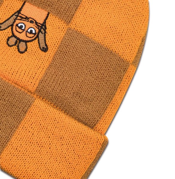 Maus & Friends - Karo - Kids Beanie koaa - farbig