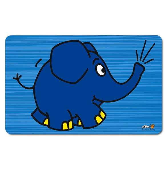 Maus - Elefant - Törö! - Breakfast Boards - farbig
