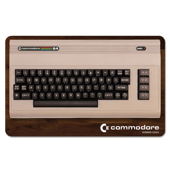 Commodore 64 - Computer - Frühstücksbrettchen - farbig