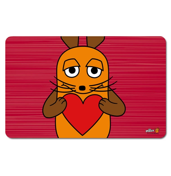 Maus - Love - Breakfast Boards - farbig