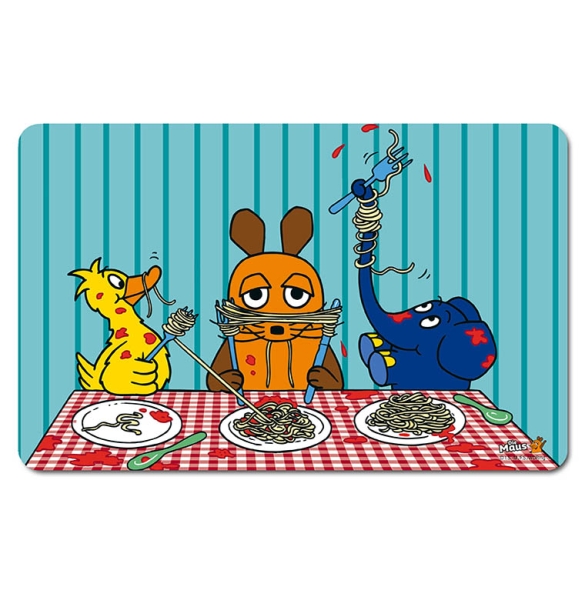 Maus - Spaghetti - Breakfast Boards - coloured
