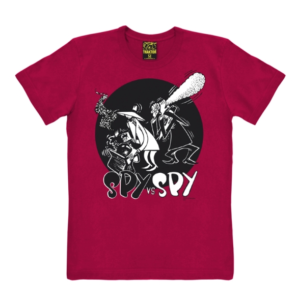 Spy vs Spy - T-Shirt New Traktor - red