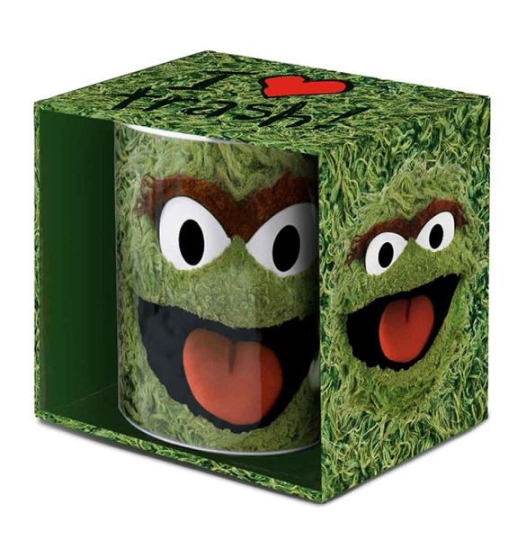 Sesame Street - Oscar - I Love Trash! - Kaffeebecher - farbig