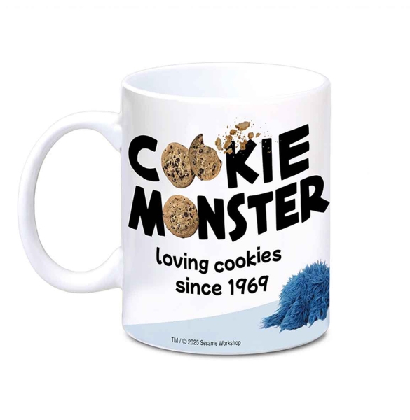 Sesame Street - Cookie Monster - Since 1969 - Kaffeebecher