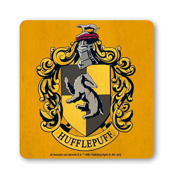 Harry Potter - Hufflepuff Classic - Untersetzer - farbig