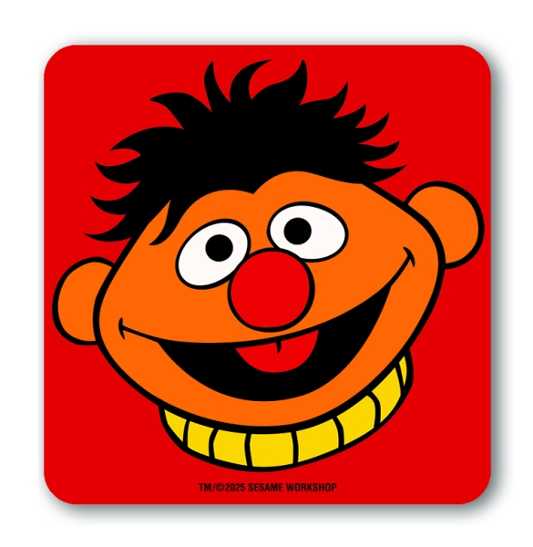 Sesame St - Ernie - Untersetzer - farbig
